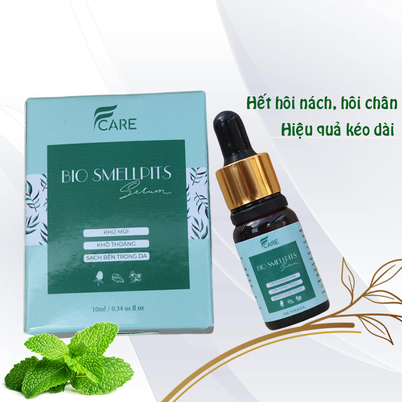 Serum hôi nách Fcare khử mùi hôi nách hôi chân 10ml