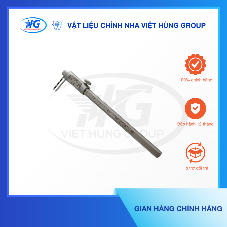 Thước Đo Khoảng Trụ Song Song 13cm PMC ORTHO - VIỆT HÙNG GROUP