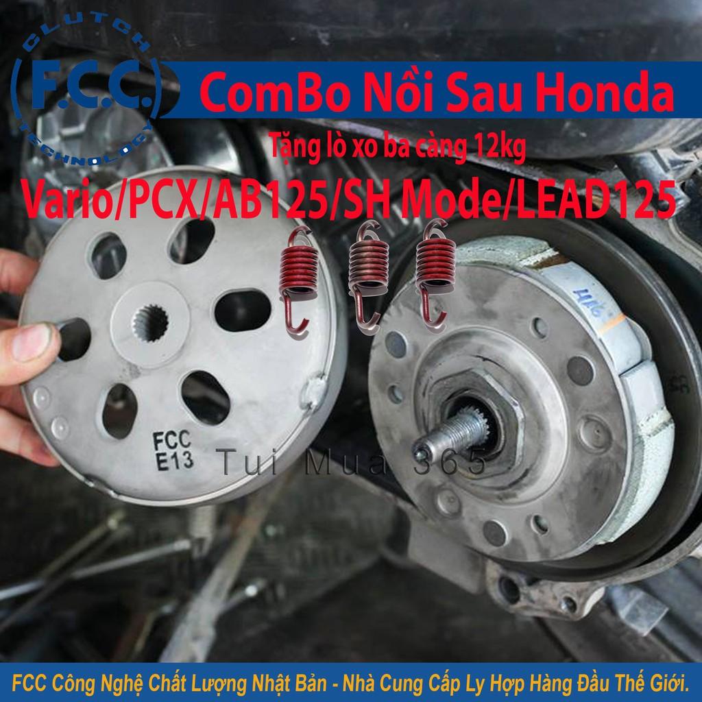 Combo Nồi Sau FCC Honda Vario, PCX, AirBlade 125, SH Mode, LEAD 125cc
