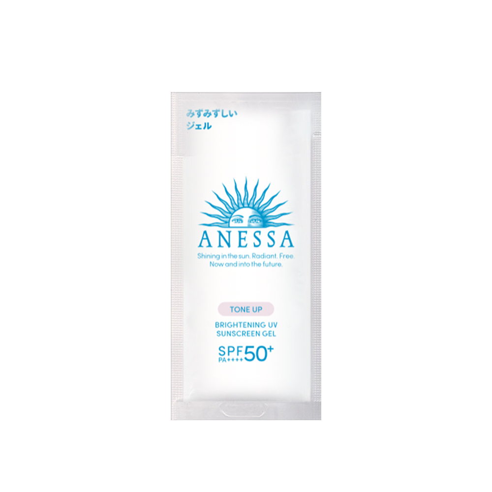 Gel chống nắng dưỡng sáng nâng tông &amp; hiệu chỉnh sắc da Anessa Brightening UV Sunscreen Gel SPF50+ PA++++  4g