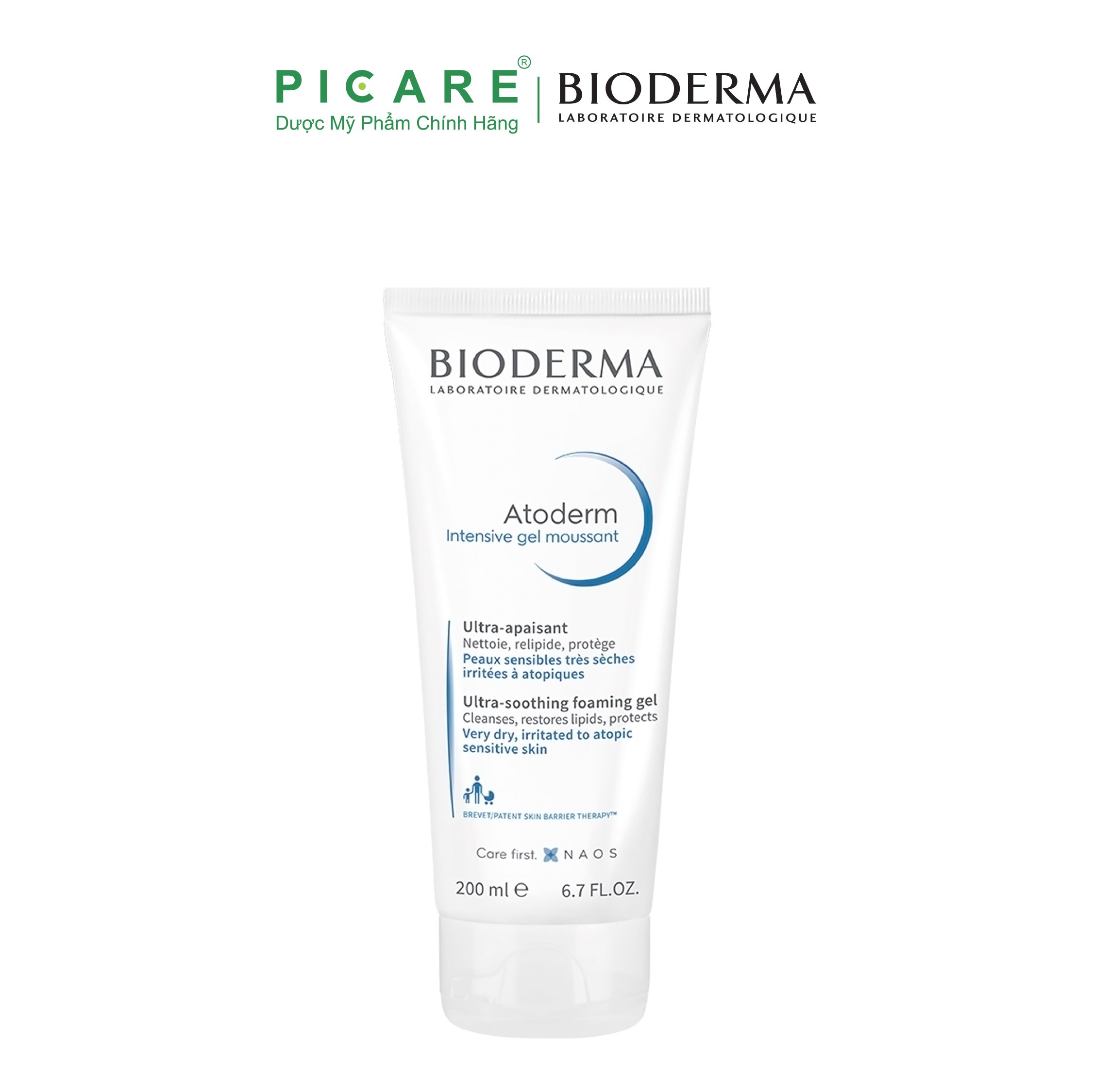 Gel BIODERMA ATODERM Intensive Gel Moussant 200ml - 028124