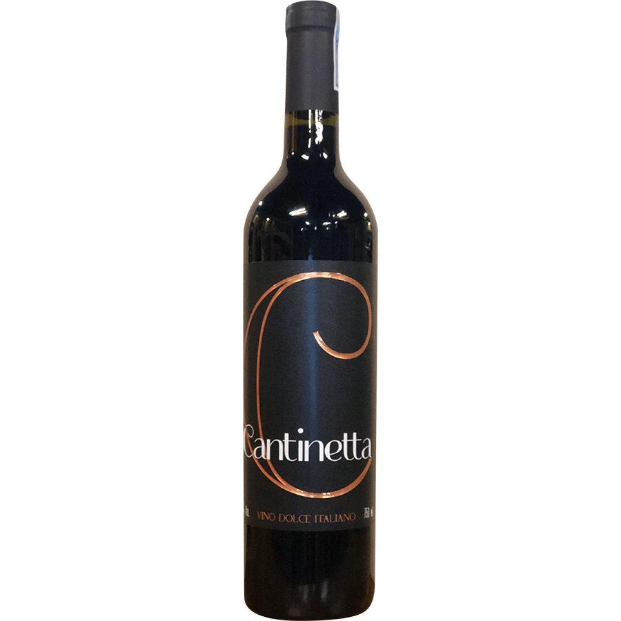 Rượu Vang Đỏ Ngọt Ladofoods Cantinetta - Vino Dolce Italiano - 750 ml 12% - Không kèm hộp