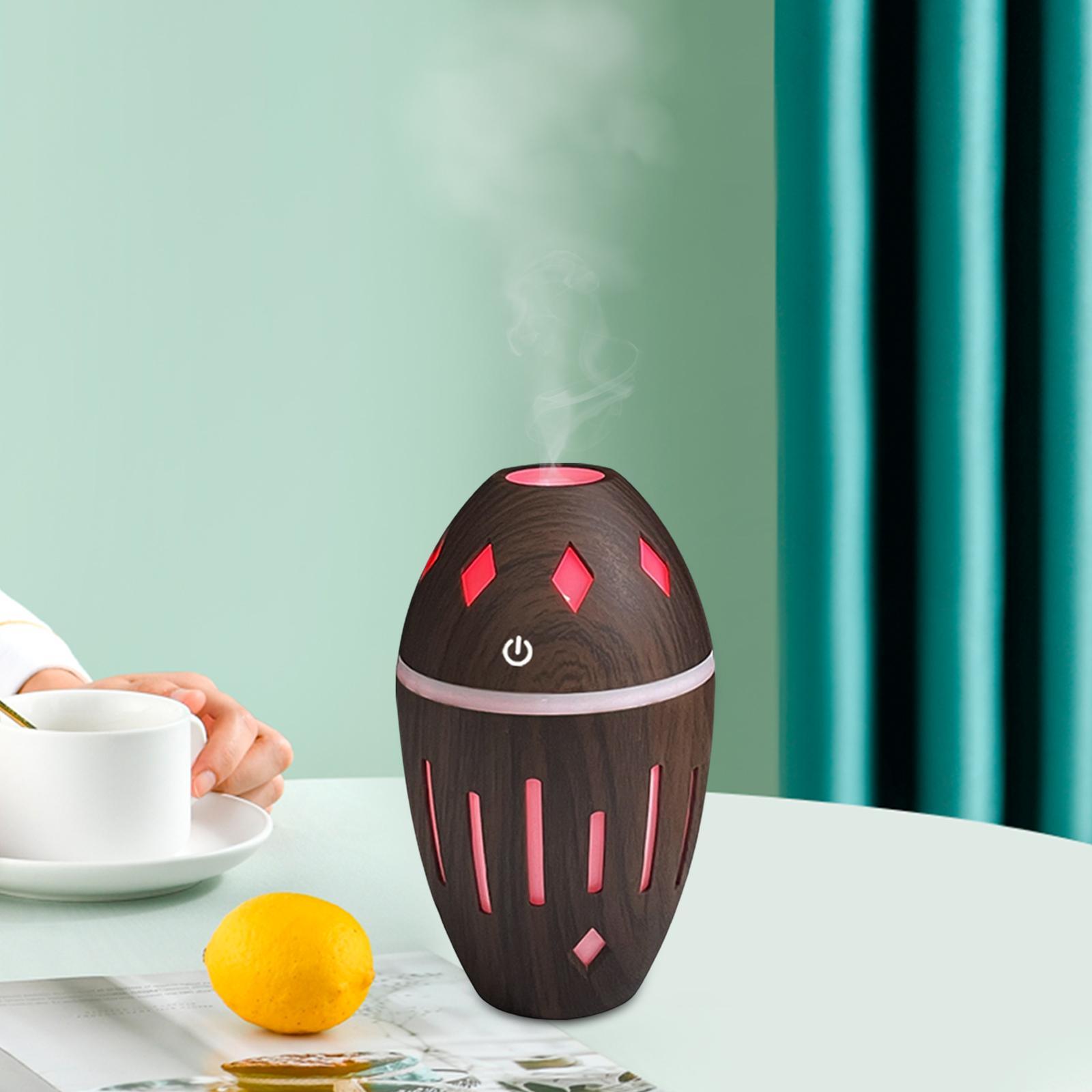 Air Humidifier Night Light Mute Humidifier for Desktop Bedside Car