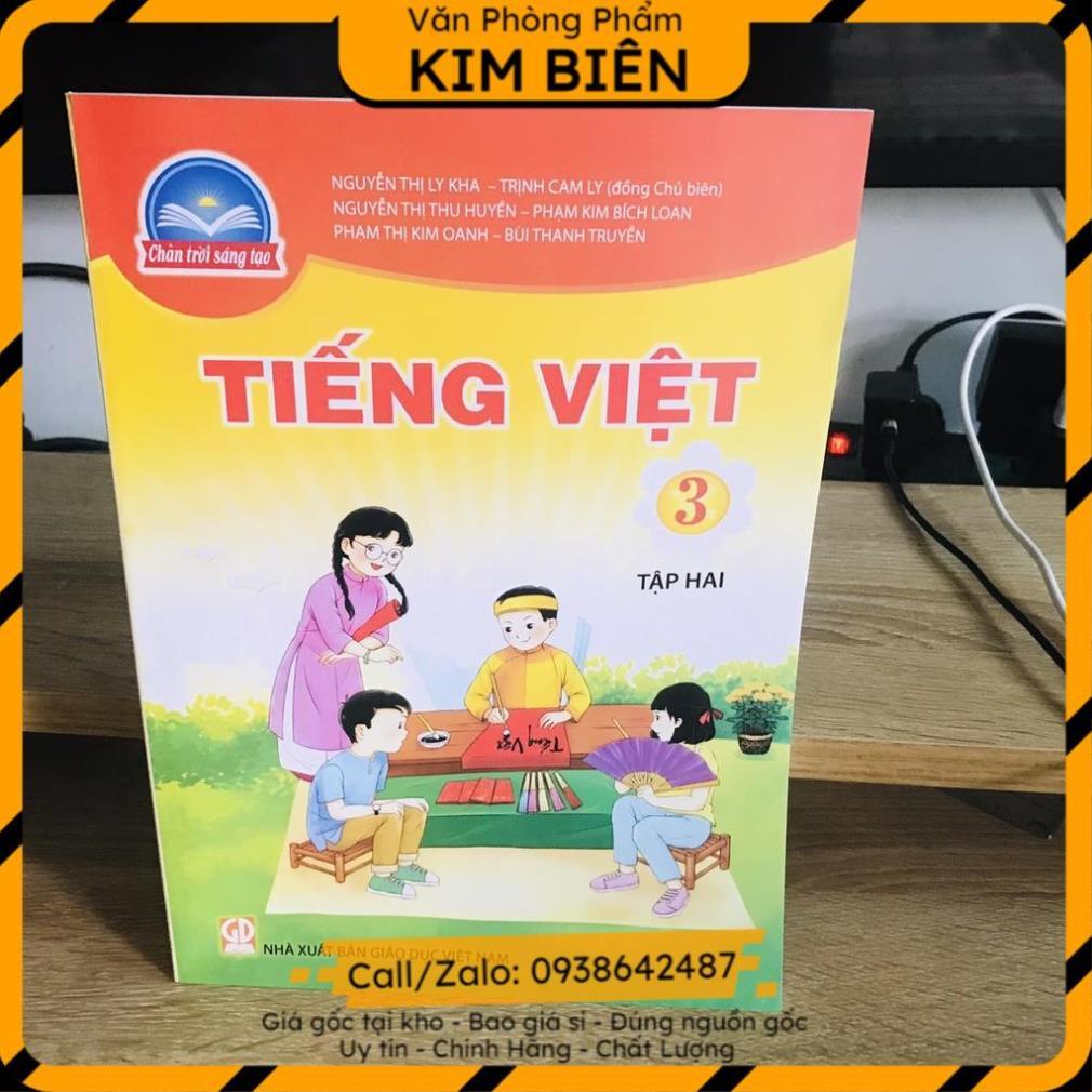 COMBO Bìa bao, tiếng việt+vbt lớp 3 theo chân trời sáng tạo