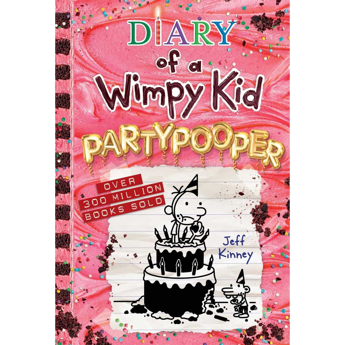 Sách Diary of a Wimpy Kid #20: Partypooper (US Edition - Hardcover)