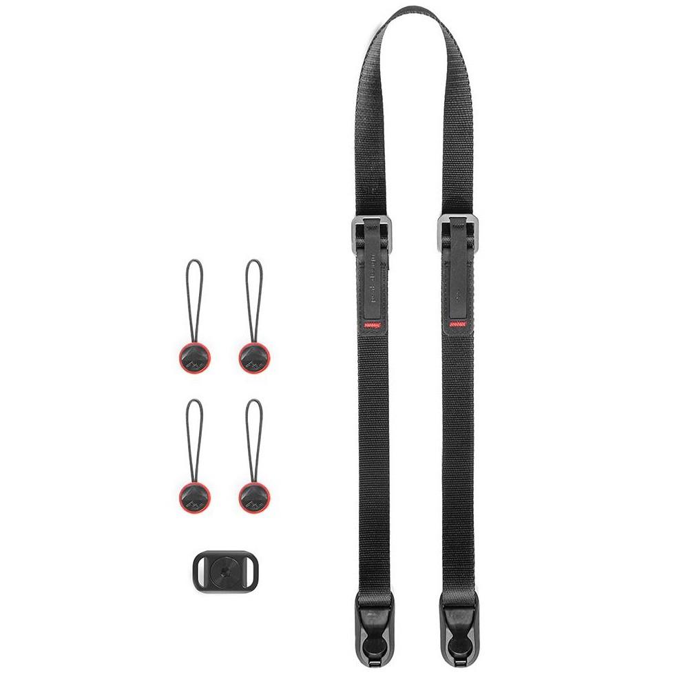 Dây máy ảnh PeakDeasign Leash Black, Màu đen - Hàng Chính Hãng