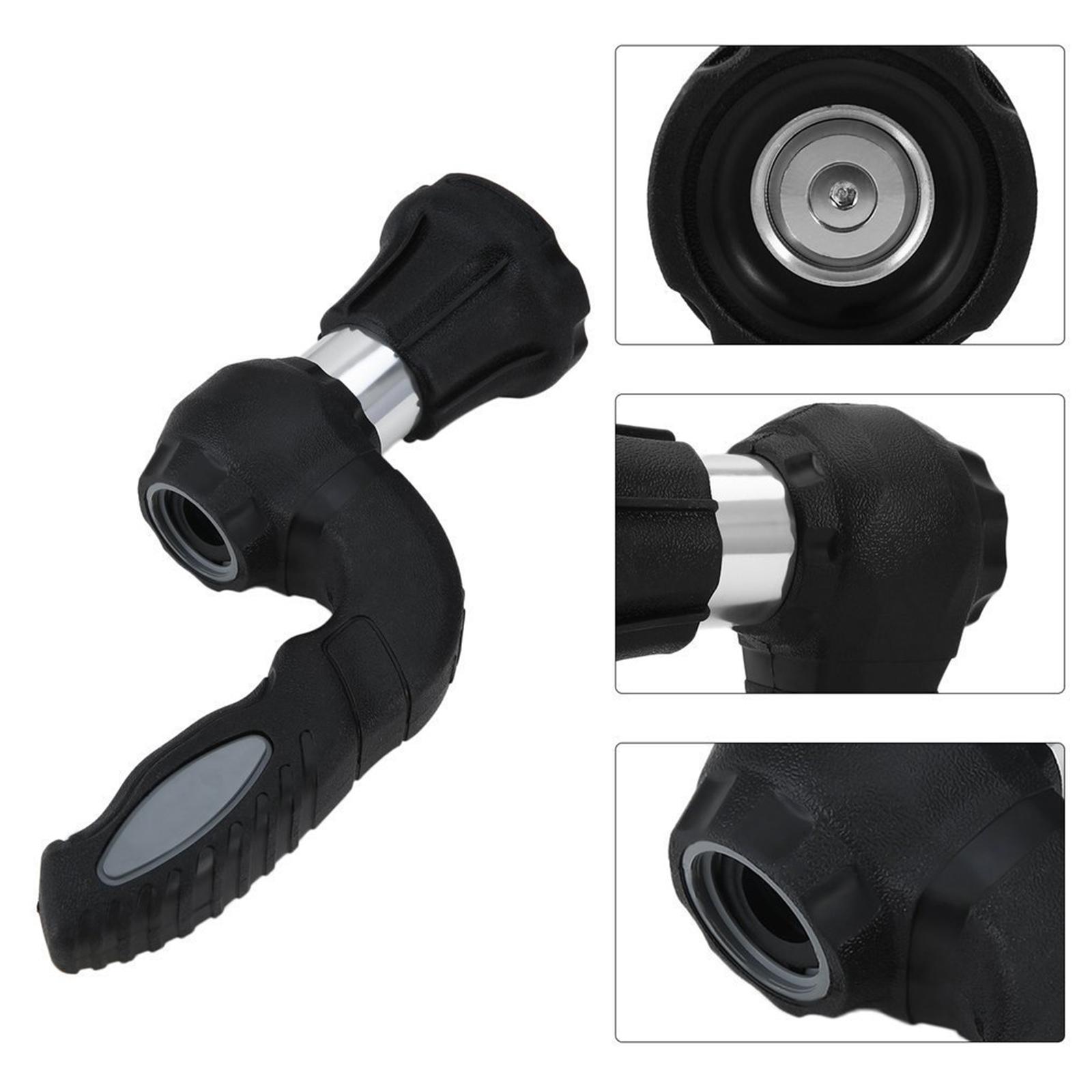 Garden Hose Nozzle, 2021 Upgraded Water Hose Spray Nozzle, Heavy Duty High Pressure Jet for Watering Plants, Lawn, Adjustable Hose Nozzle Sprayer
