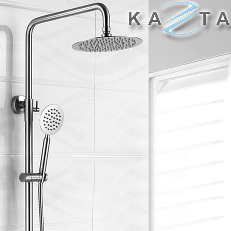 Bộ sen cây tắm lạnh Kazta KZ-SCL02T bát tròn inox 304 nước ra mạnh