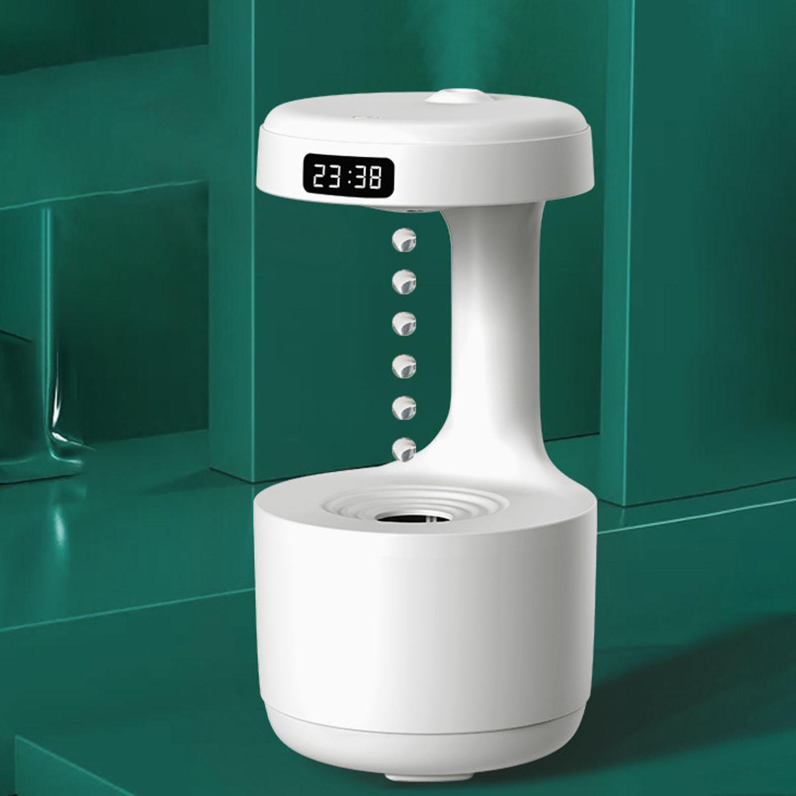 Portable Air Humidifier with Light and Water Droplet for Yoga Car Office