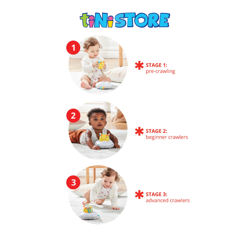 tiNiStore-Đồ chơi cho bé tập bò hình ong Skip Hop 303108