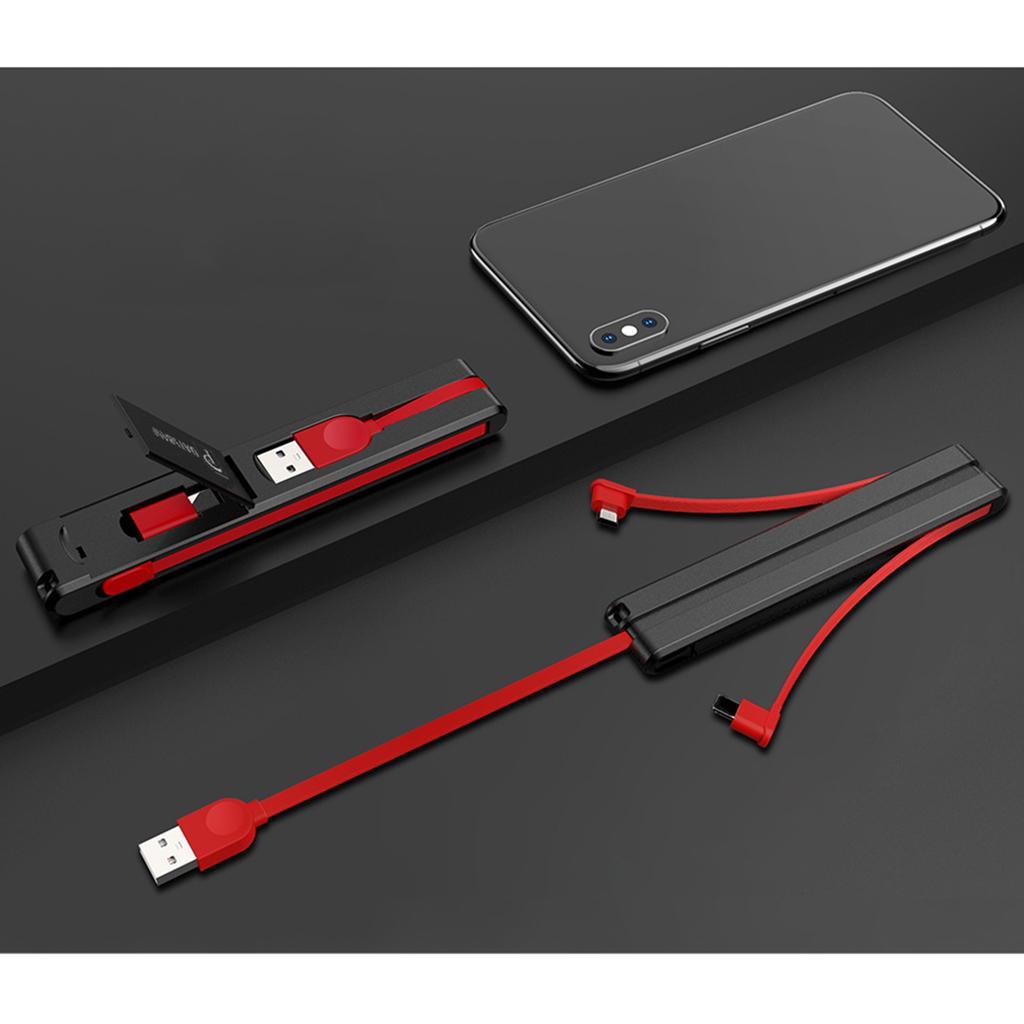 3 in 1 Universal Folding USB Data Sync Charging Cable Phone Charger