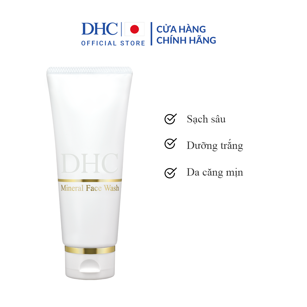 Sữa Rửa Mặt Khoáng Chất DHC Mineral Face Wash