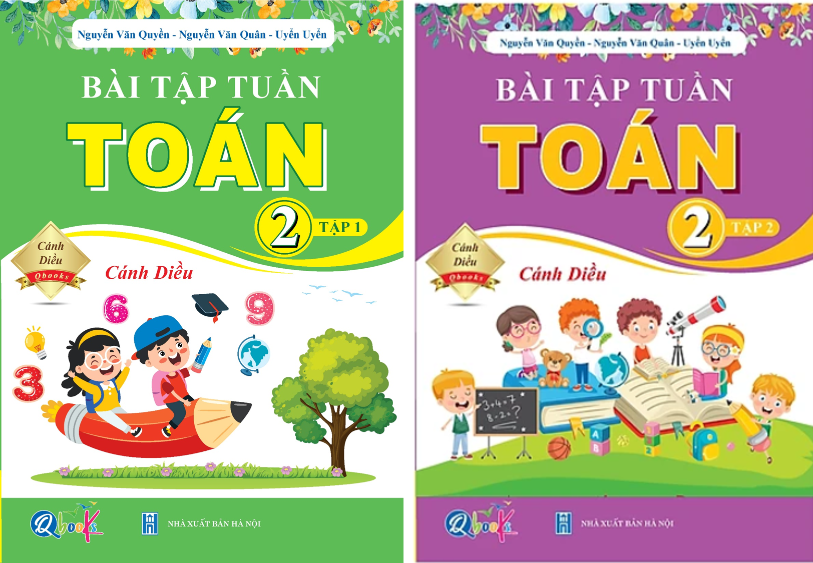 Bài Tập Tuần Toán Lớp 2 - Cánh Diều Tự Chọn Sách - Combo 2 Kì