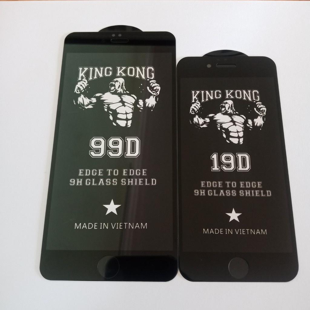 Kính Cường Lực Dành Cho Iphone 6 6s Plus 7 8 Plus X Xs Xsmax 11 Promax 12 Promax Full Màn 99D Kèm Khăn lau