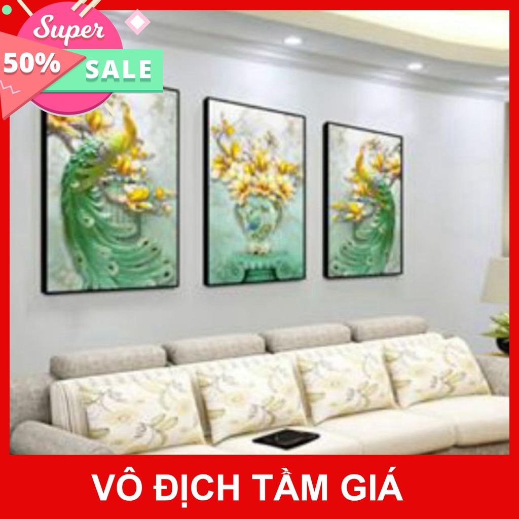Bộ tranh treo tường phong thủy trang trí nội thất đẹp và giá gốc tại xưởng mới nhất thị trường ĐL 44