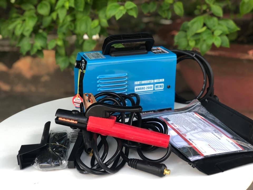 MÁY HÀN QUE MINI ĐIỆN TỬ KINGWELD KWARC-200E - HÀNG CHÍNH HÃNG