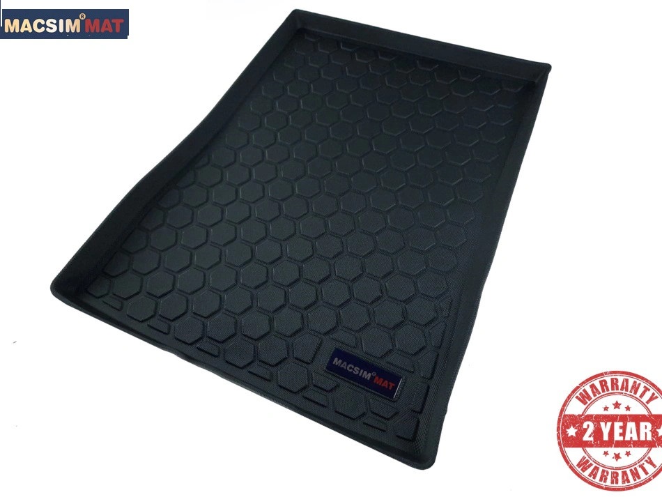 Thảm lót cốp xe ô tô BMW 7 Series / G11,G12 2011-2018 nhãn hiệu Macsim chất liệu TPV cao cấp màu đen (115)