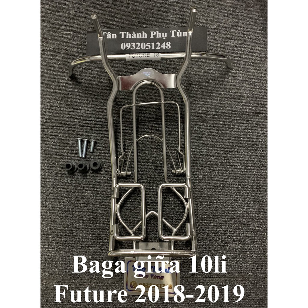Baga giữa dành cho Future led 2018-2022 Inox 10li Kèm ốc và cục đệm cao su