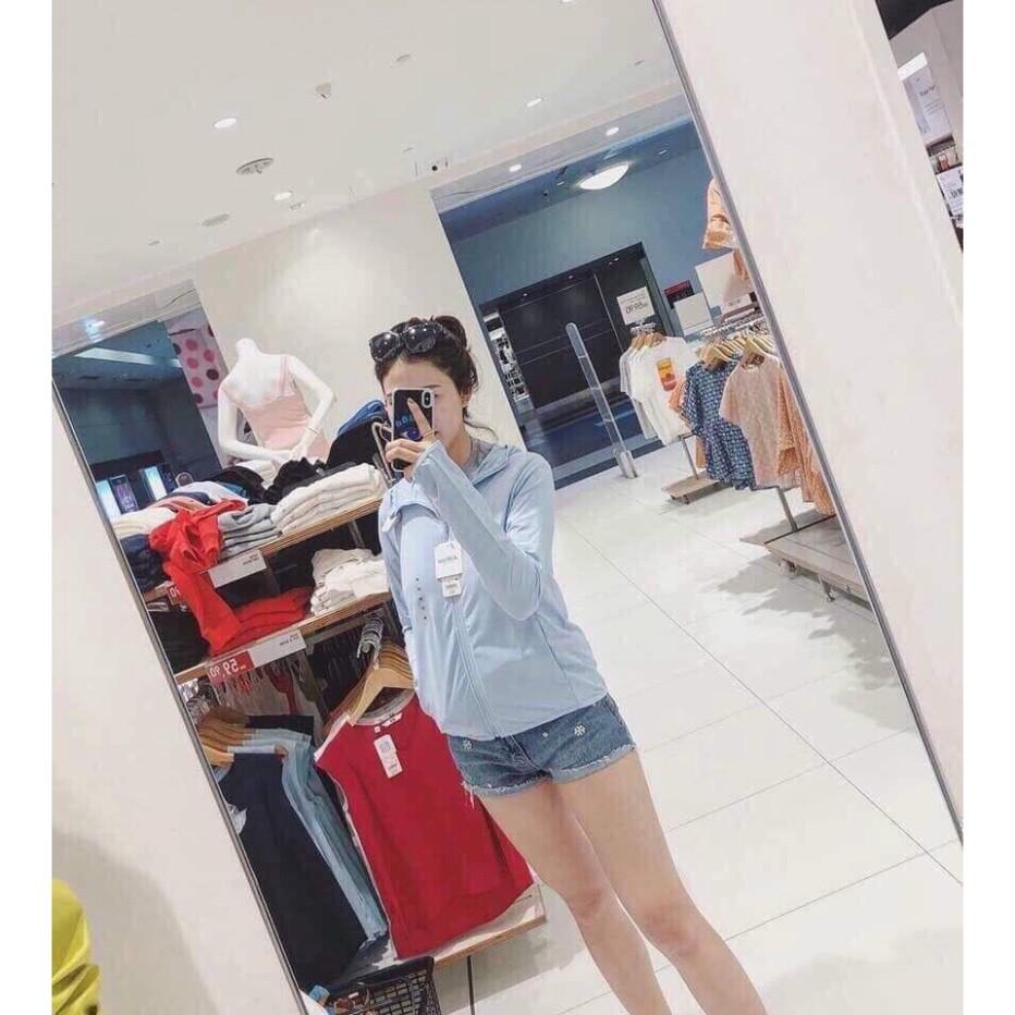 Áo chống nắng hàng VNXK, Áo chống nắng thông hơi xỏ ngón