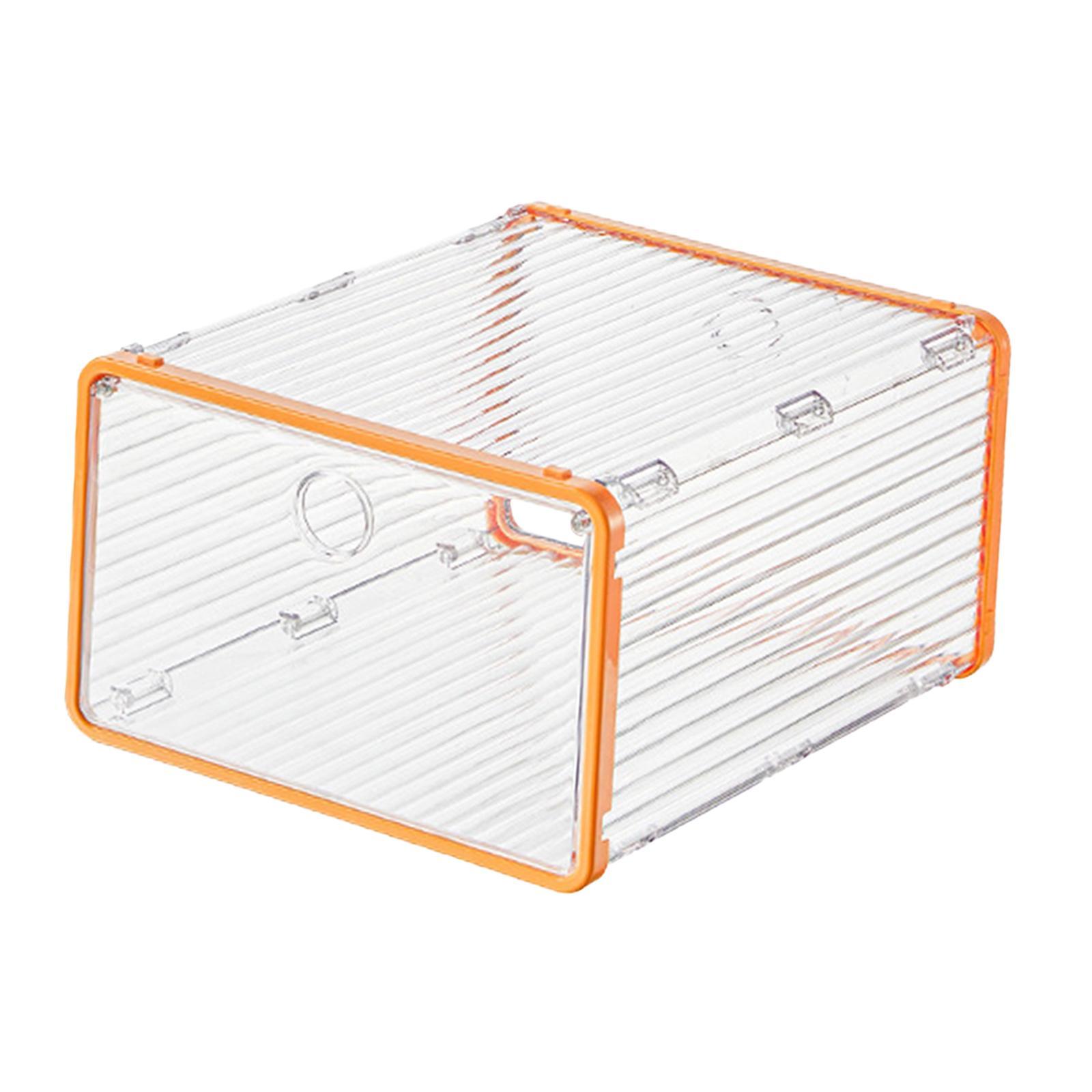 Shoe Storage Box Shoe Organizer with Lid Shoe Holder for Closet Apartment RV