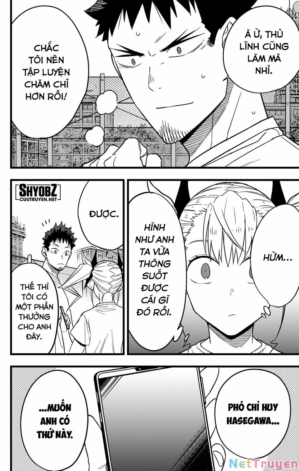 hôm nay - tôi hóa kaiju chapter 67 4