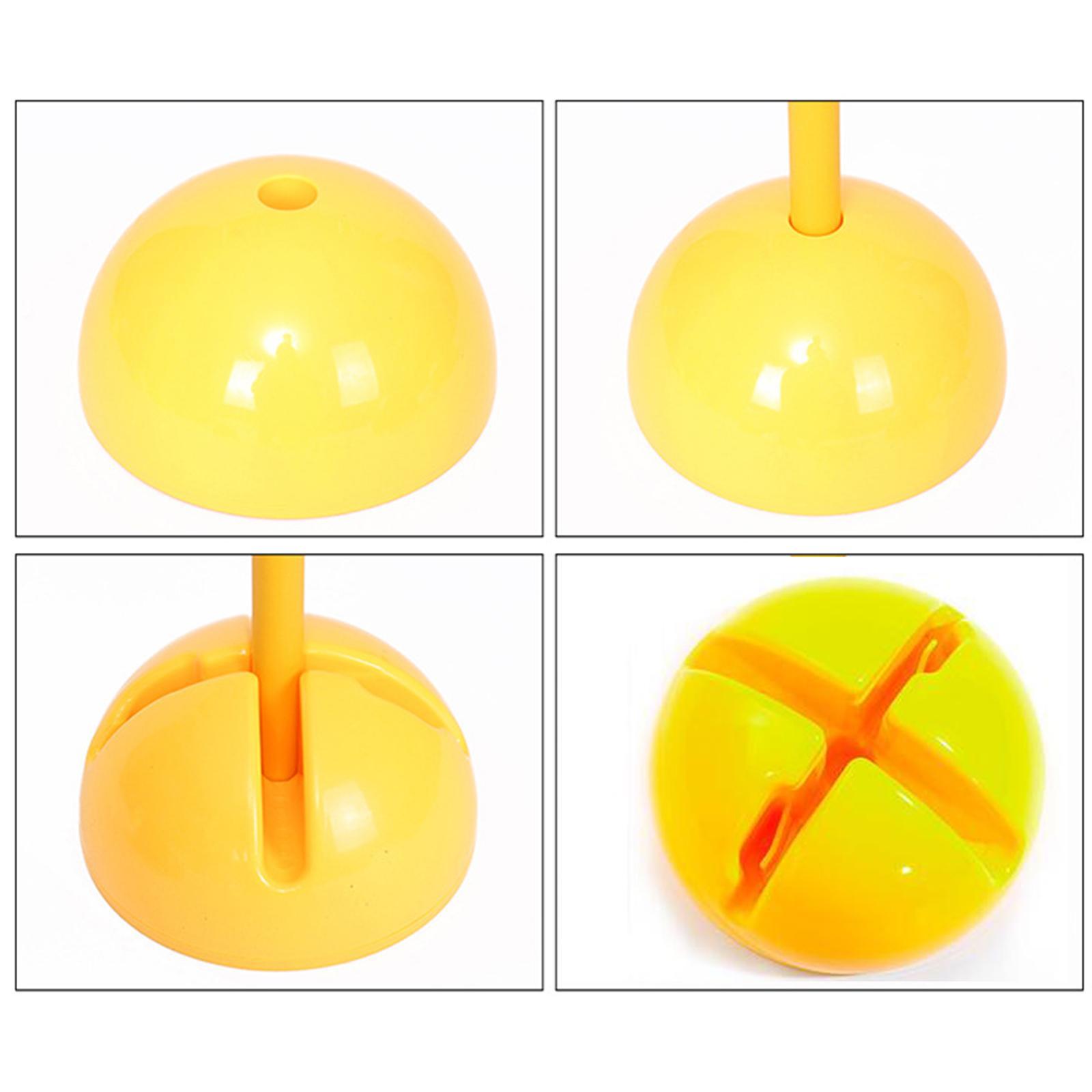 Soccer Training Markers Drop Resistant Easy to Carry for Skating Football