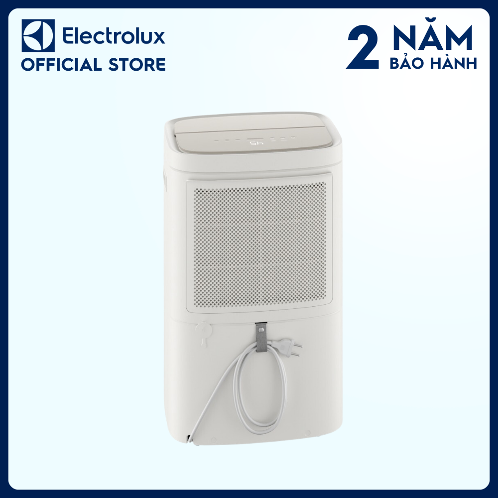 Máy hút ẩm Electrolux UltimateHome 300 20L EDH10TRBW1 cho phòng 42m²,Hút ẩm tối ưu, Loại bỏ vi khuẩn¹ và vi rút² [Hàng chính hãng]