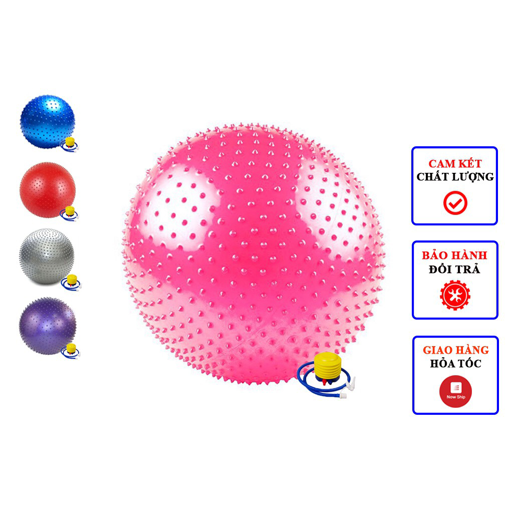 Combo 3 dụng cụ Yoga : 1 Vòng EVA bản 13cm chịu lực 200kg + 1 bóng hơi gai đàn hồi ( tặng dụng cụ bơm ) + 1 vòng Myring
