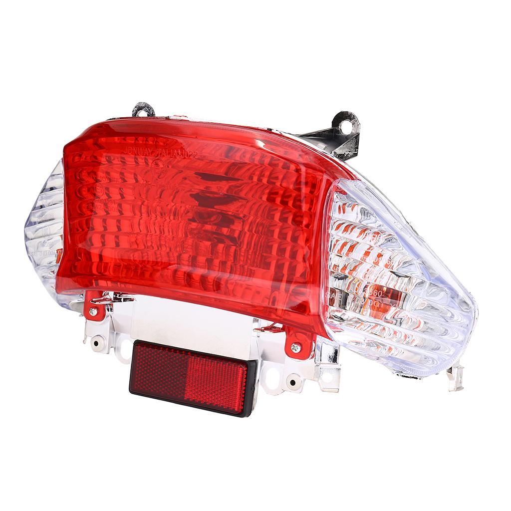 Motorcycle Tail Light Motorcycle Turn Signal Stop Light for GY6 Scooter 50cc