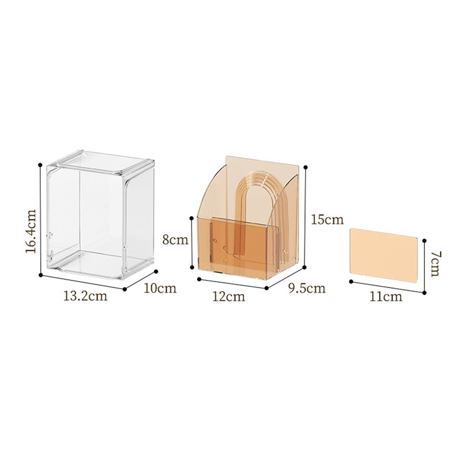 Cosmetic Storage Box Portable Tea Bags Organizer for Cabinets closets