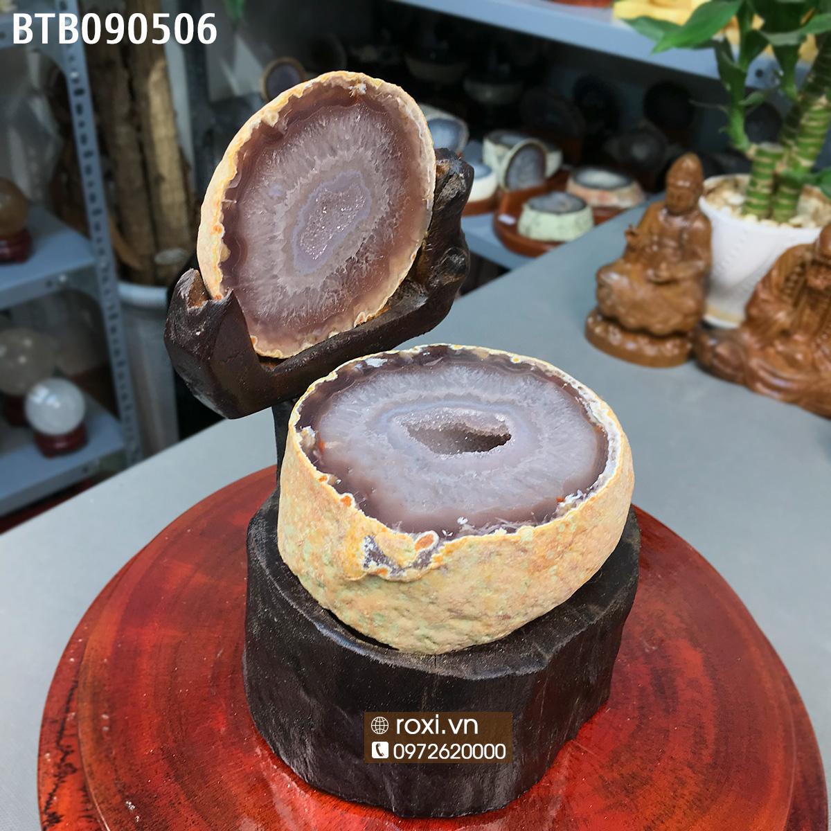 Bát Tụ Bảo Mã Não 1,57Kg