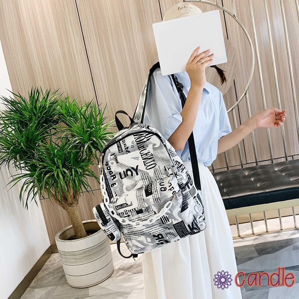 Ba Lô Học Sinh Thời Trang Hàn Cho Nữ