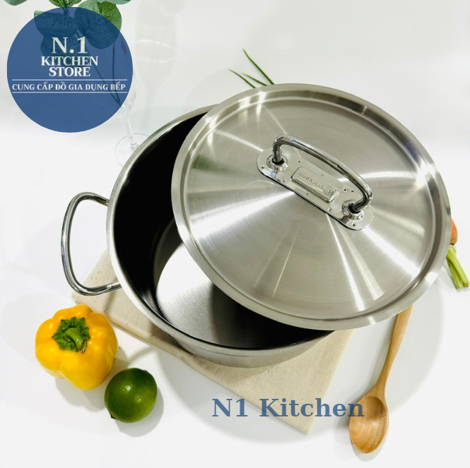 Nồi inox cao cấp Korkmaz Proline 3.8 lít - A1161 - Hàng Chính Hãng