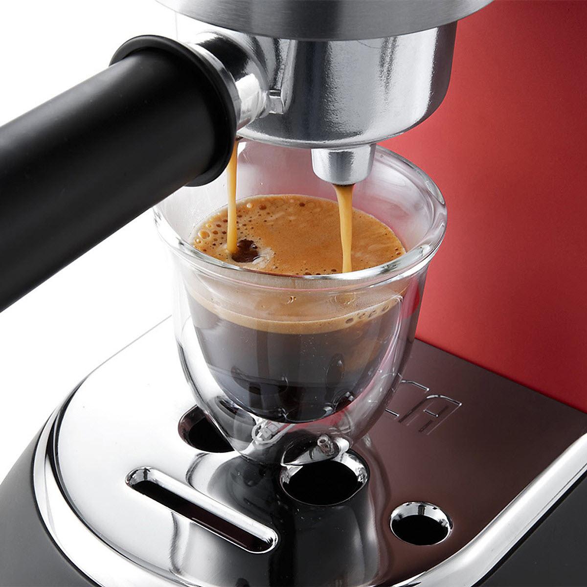 Máy Pha Cà Phê Espresso Delonghi EC685, Máy Pha Cafe Espresso Cappuccino, Coffee Machine, Phong Cách Cổ Điển, Nhập Đức - Màu Đen