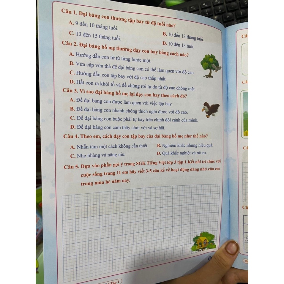 Bài tập tuần tiếng việt 3 tập 1