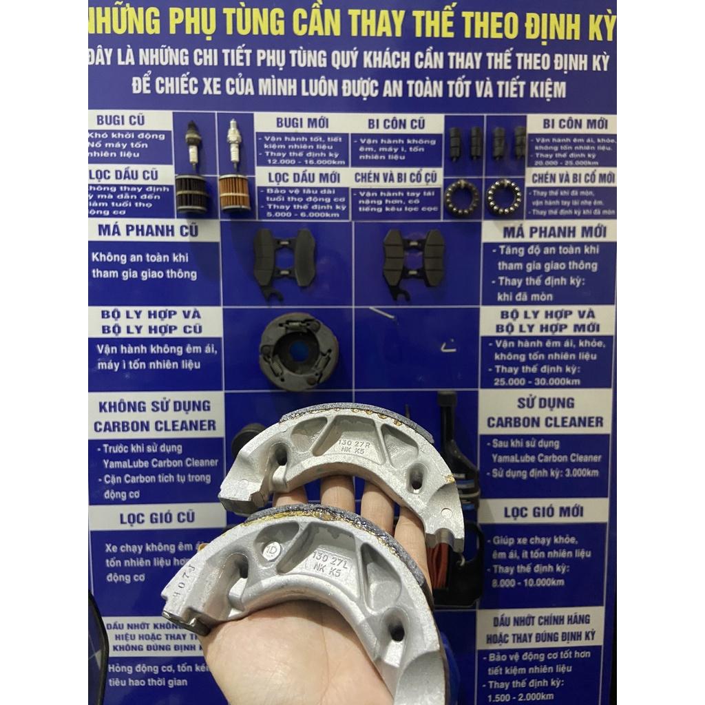 Bố thắng đùm sau YAMAHA dành cho xe Sirius,Jupiter, Exciter 4 số, Nouvo, Mio..