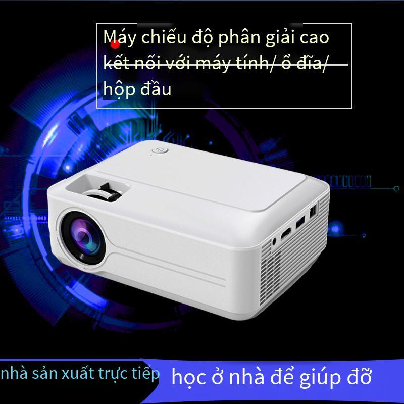 Khuyến mại bán hàng trực tiếp máy chiếu gia đình máy chiếu giảng dạy máy chiếu nhỏ hỗ trợ máy chiếu nổ 1080P