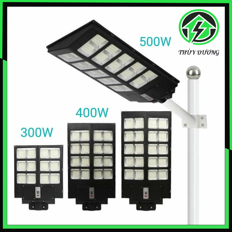 Đèn Năng Lượng Mặt Trời 500w Liền Thể, 800 Chip Led, Sáng Liên Tục. Đủ Công Suất