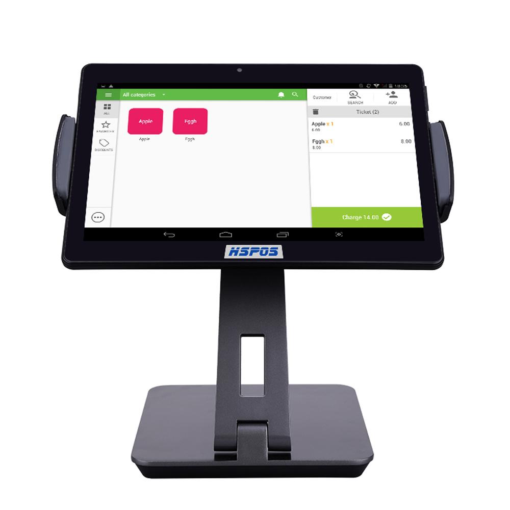 Máy tính bảng Android 10 inch bán lẻ Tất cả trong một Máy tính tiền POS Android có phần mềm