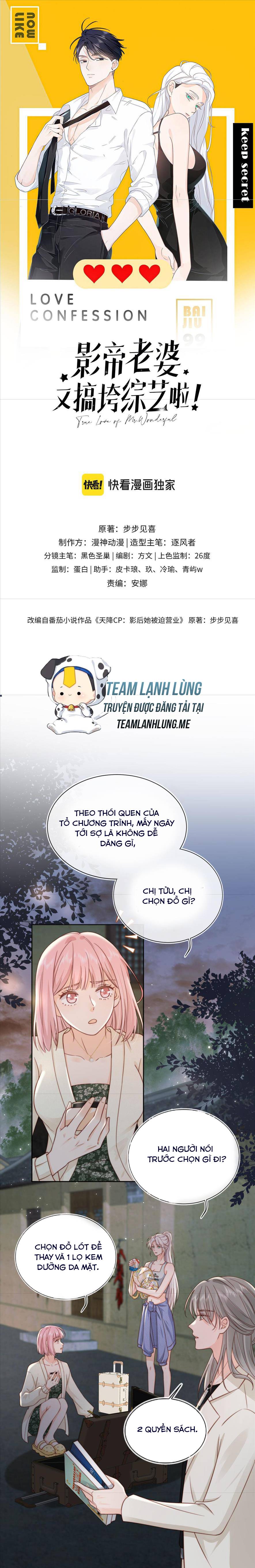 vợ của ảnh đế lại phá hỏng gameshow chapter 33 1