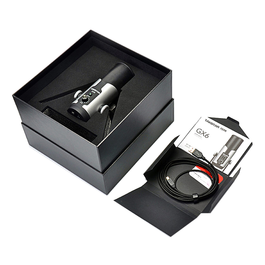 Micro Thu Âm Cho Streamer Takstar GX6 USB
- Hàng Chính Hãng