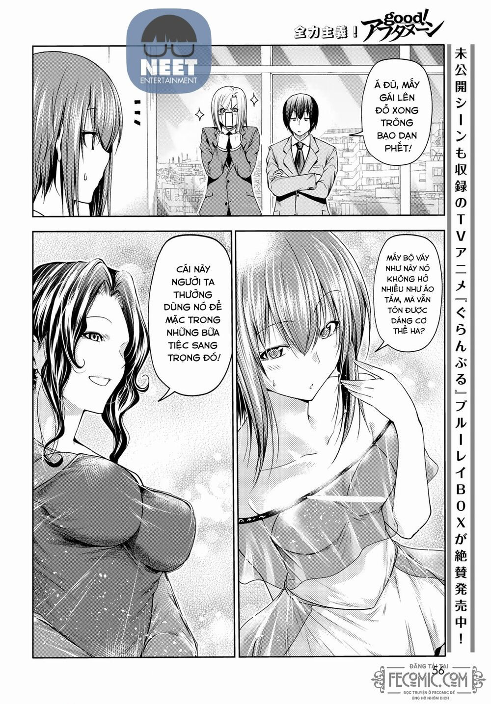 cô gái thích lặn - grand blue chapter 75 23