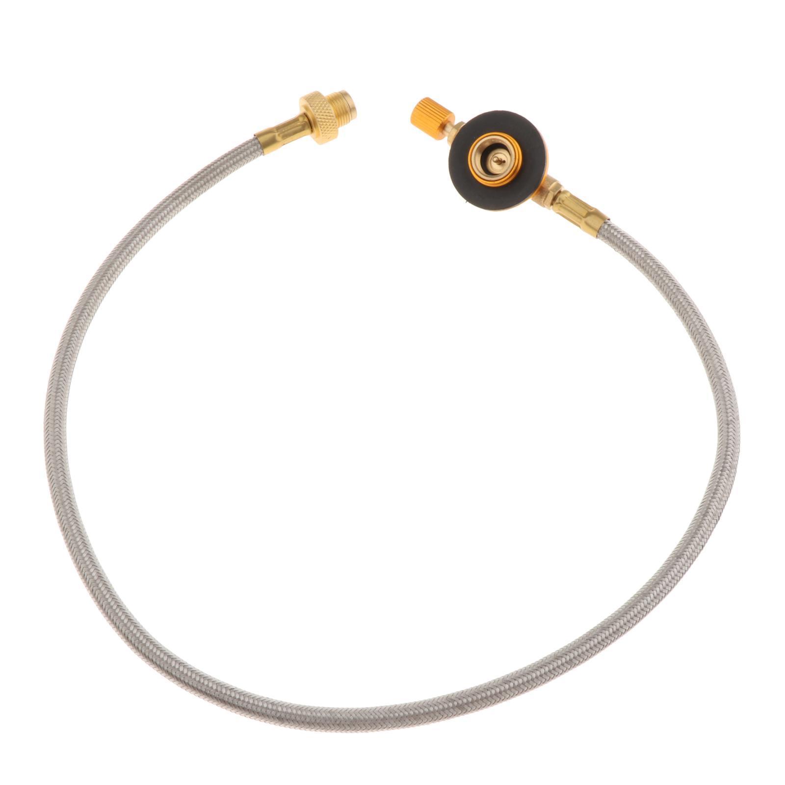 Gas Hose  Adapter Coverter for Camping   BBQ Gas Bottle