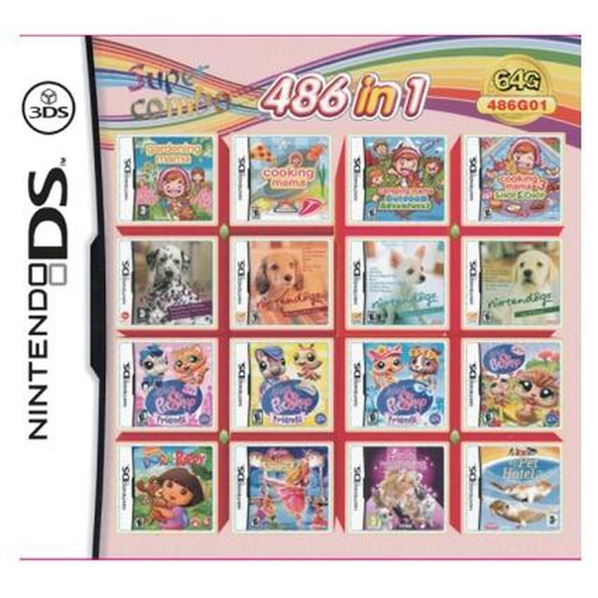 Thẻ Game Cassette Phiên Bản Tiếng Anh Cho 3ds NDS Ndsi Ndsl DS 2ds 23 208 468 482 486 500 510 520 4300 NEW DS NDS