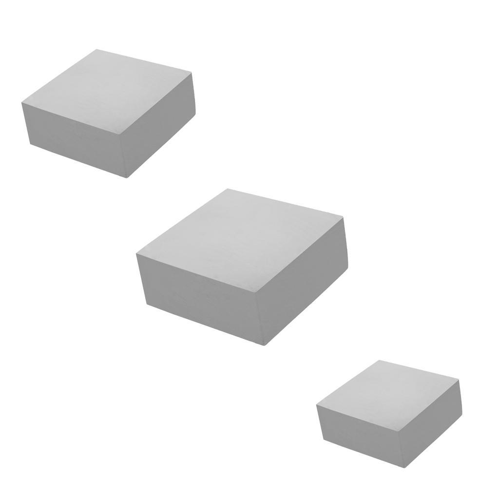 Solid Metal Bench Block Jewelers Silversmiths Anvil Flat Square
