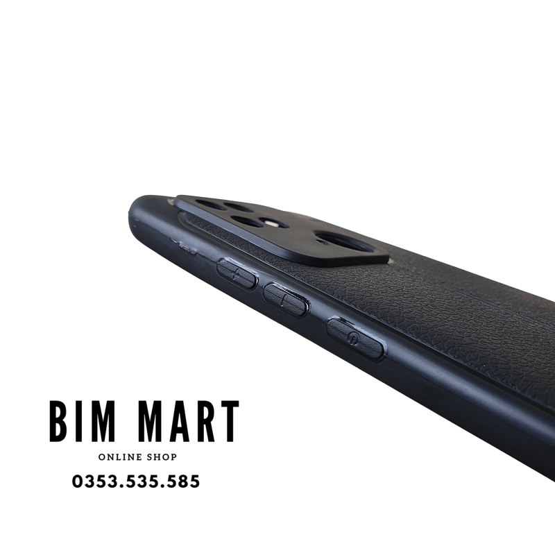 Ốp lưng Auto Focus dành cho Xiaomi Redmi 10C silicon vân da - Hàng Chính Hãng