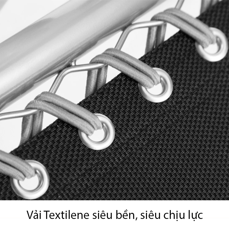 Ghế Xếp Thư Giãn NKT-139 - Vải Textilene Siêu Bền Siêu Chịu Lực - Khung Sắt Sơn Tĩnh Điện - Chính Hãng NIKITA