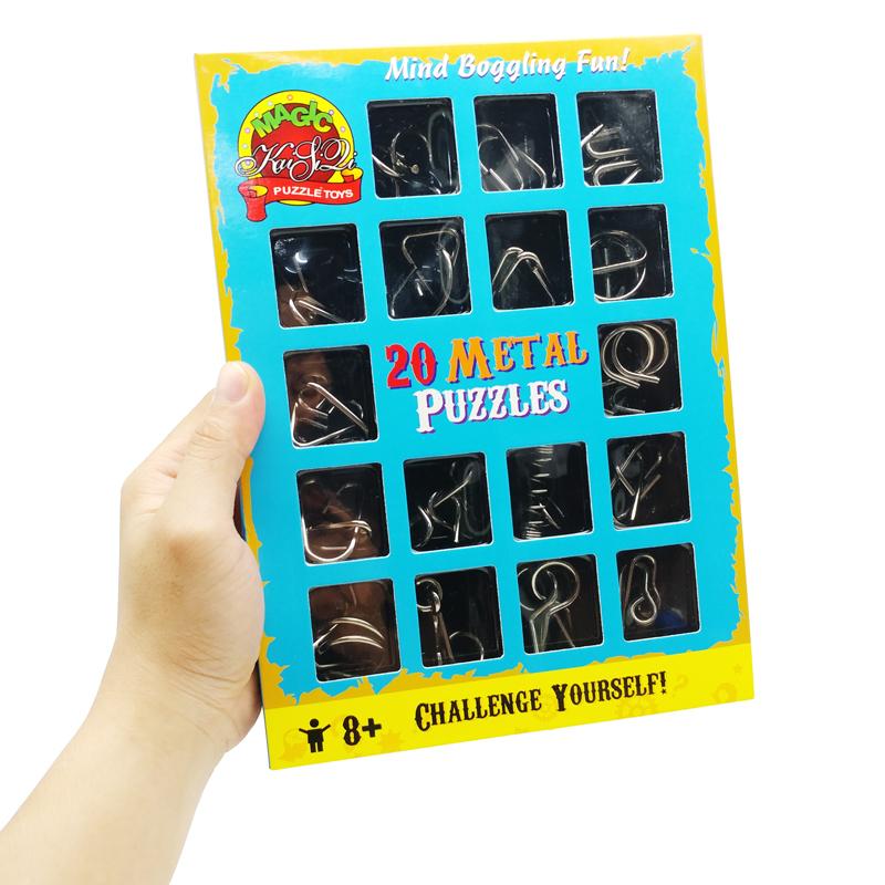 Đồ Chơi Hack Não Khóa IQ - Metal Puzzles 3020 (20 Chi Tiết)