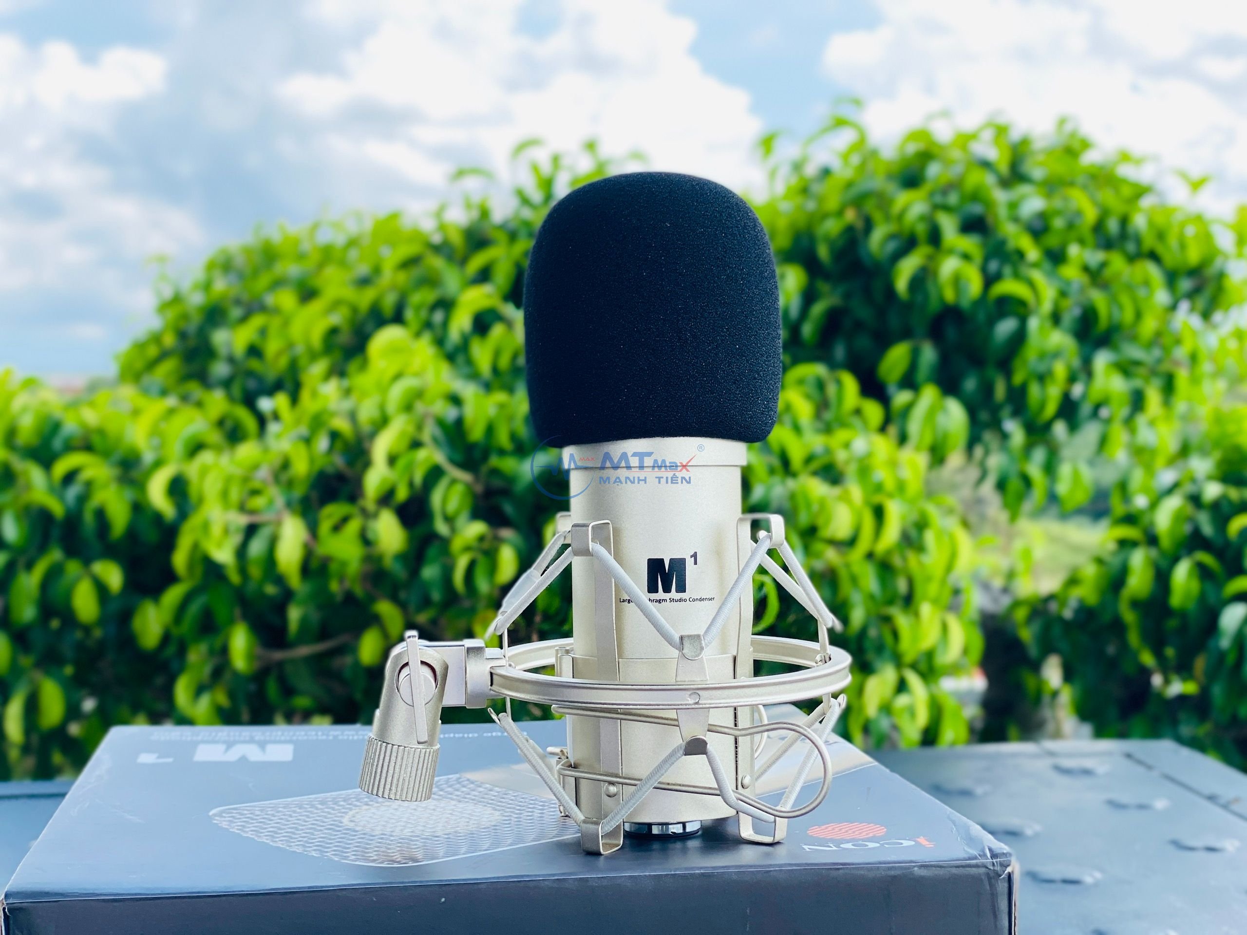 Micro Thu Âm 48V Chính Hãng ICON M1 - Micro LiveStream , Thu Âm Cao Cấp Giá Cực Rẻ, Độ Nhạy Cao, Bắt Âm Tốt, Âm Thanh Sắc Nét Chuẩn Micro Chuyên Nghiệp. Hàng chính hãng