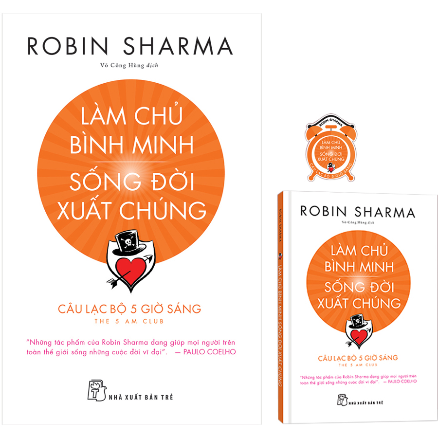 Làm Chủ Bình Minh - Sống Đời Xuất Chúng - CLB 5 Giờ Sáng (Robin Sharma) (Quà Tặng Kèm Theo Phiên Bản Đầu Tiên: 01 Sổ Tay Biến IQ Thành Tài Sản + 01 Sticker Câu Lạc Bộ 5 Giờ Sáng - Số Lượng Quà Tặng Có Hạn)